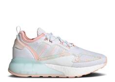 Кроссовки Adidas ZX 2K BIG KID &apos;WHITE HAZE CORAL&apos;, белый