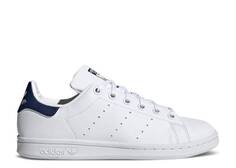 Кроссовки Adidas STAN SMITH J &apos;WHITE DARK BLUE&apos;, белый