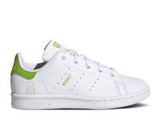 Кроссовки Adidas THE MUPPETS X STAN SMITH LITTLE KID &apos;KERMIT THE FROG&apos;, белый