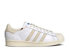 Кроссовки Adidas SUPERSTAR &apos;SIZE TAG - CREAM WHITE&apos;, белый