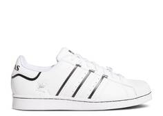 Кроссовки Adidas SUPERSTAR &apos;WHITE BLACK&apos;, белый