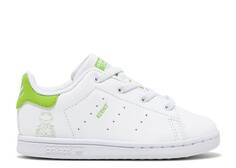 Кроссовки Adidas THE MUPPETS X STAN SMITH INFANT &apos;KERMIT THE FROG&apos;, белый