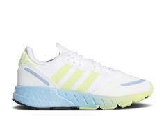 Кроссовки Adidas ZX 1K BOOST J &apos;AMBIENT SKY LIGHT FLASH YELLOW&apos;, белый