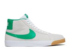 Кроссовки Nike ZOOM BLAZER MID SB &apos;WHITE LUCKY GREEN&apos;, белый