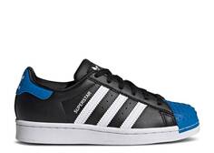 Кроссовки Adidas LEGO X SUPERSTAR BIG KID &apos;CORE BLACK BLUE&apos;, черный