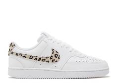 Кроссовки Nike WMNS COURT VISION LOW &apos;LEOPARD SWOOSH - WHITE&apos;, белый