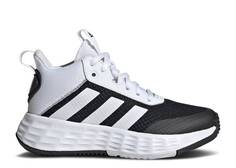 Кроссовки Adidas OWN THE GAME 2.0 J &apos;BLACK WHITE&apos;, черный