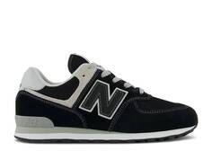 Кроссовки New Balance 574 BIG KID WIDE &apos;CORE PACK - BLACK WHITE&apos;, черный