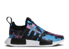 Кроссовки Adidas NMD 360 J &apos;BLUE &amp; PINK CAMO&apos;, черный