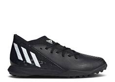 Кроссовки Adidas PREDATOR EDGE.3 TF J &apos;BLACK WHITE&apos;, черный