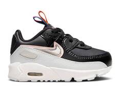 Кроссовки Nike AIR MAX 90 LEATHER SE TD &apos;OFF NOIR METALLIC PEWTER&apos;,