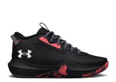 Кроссовки Under Armour LOCKDOWN 6 GS &apos;BLACK BLITZ RED&apos;, черный