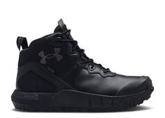 Кроссовки Under Armour MICRO G VALSETZ MID LEATHER &apos;BLACK JET GREY&apos;, черный