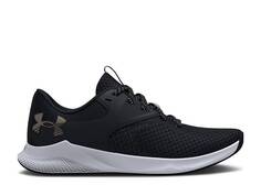 Кроссовки Under Armour WMNS CHARGED AURORA 2 &apos;BLACK METALLIC WARM SILVER&apos;, черный