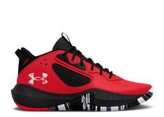 Кроссовки Under Armour LOCKDOWN 6 GS &apos;RED BLACK&apos;, красный