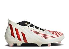 Кроссовки Adidas PREDATOR EDGE.1 FG &apos;OFF WHITE VIVID RED&apos;, белый