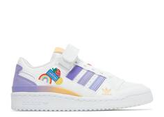 Кроссовки Adidas FORUM LOW J &apos;WHITE LIGHT PURPLE&apos;, белый