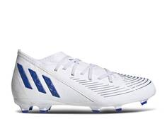Кроссовки Adidas PREDATOR EDGE.3 FG J &apos;WHITE HI-RES BLUE&apos;, белый