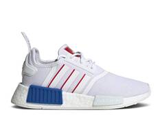 Кроссовки Adidas NMD_R1 J &apos;WHITE ROYAL BLUE&apos;, белый