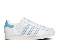 Кроссовки Adidas SUPERSTAR &apos;WHITE LIGHT BLUE&apos;, белый