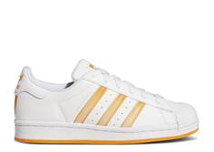 Кроссовки Adidas SUPERSTAR J &apos;WHITE ORANGE RUSH&apos;, белый