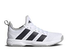 Кроссовки Adidas STABIL J &apos;WHITE BLACK GREY&apos;, белый