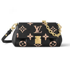 Сумка Louis Vuitton Favorite, черный/бежевый