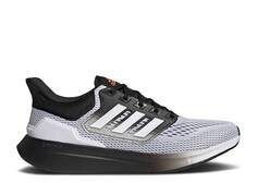 Кроссовки Adidas EQ21 RUN &apos;WHITE BLACK SOLAR ORANGE&apos;, белый