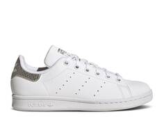 Кроссовки Adidas STAN SMITH BIG KID &apos;WHITE SILVER METALLIC&apos;, белый