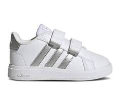 Кроссовки Adidas GRAND COURT 2.0 I &apos;WHITE MATTE SILVER&apos;, белый