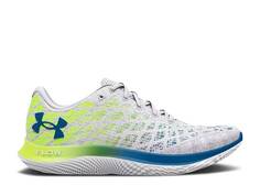 Кроссовки Under Armour FLOW VELOCITI WIND 2 &apos;WHITE HIGH VIS YELLOW&apos;, белый