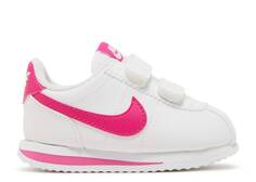 Кроссовки Nike CORTEZ BASIC SL TDV &apos;WHITE PINK PRIME&apos;, белый