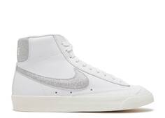 Кроссовки Nike WMNS BLAZER MID &apos;77 ESSENTIAL &apos;WHITE METALLIC SILVER&apos;, белый