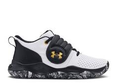 Кроссовки Under Armour ZONE BB GS &apos;WHITE BLACK GOLD&apos;, белый