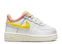 Кроссовки Nike FORCE 1 LV8 TD &apos;WHITE YELLOW STRIKE&apos;, белый