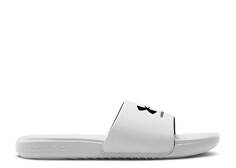 Кроссовки Under Armour ANSA FIXED SLIDE &apos;WHITE BLACK&apos;, белый