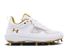 Кроссовки Under Armour WMNS GLYDE MT &apos;WHITE METALLIC GOLD&apos;, белый