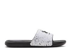 Кроссовки Under Armour ANSA GRAPHIC SLIDE &apos;WHITE JET GREY SPECKLED&apos;, белый