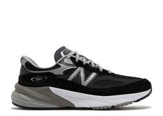 Кроссовки New Balance 990V6 MADE IN USA &apos;BLACK SILVER&apos;, черный