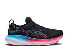 Кроссовки ASICS GEL NIMBUS 25 &apos;BLACK ELECTRIC RED&apos;, черный