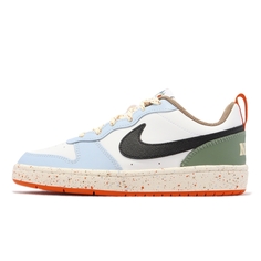 Кроссовки Nike Court Borough Low 2 White Alabaster Speckled, мультиколор