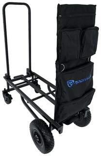 Rockville Rock Cart Pro DJ Equipment Transport Roller Car + 5 Pocket Сумка для аксессуаров Rock Cart Pro+CART-ACC