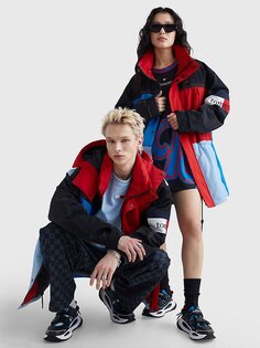 Сатиновая парка с цветными блоками Tommy Collection Tommy Jeans