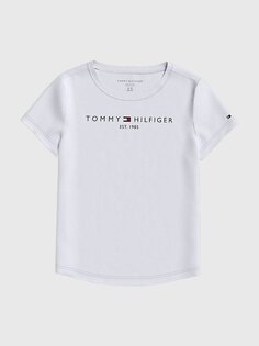 Детская футболка с логотипом Tommy Hilfiger