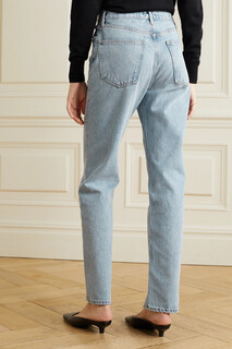 AGOLDE + NET SUSTAIN прямые джинсы средней посадки Lana из органического кроя, деним