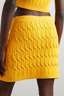 ALTUZARRA юбка мини Galle фактурной вязки с добавлением хлопка