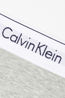CK ONE Трусики Modern Cotton Plus из эластичного хлопка и смеси модала, серый
