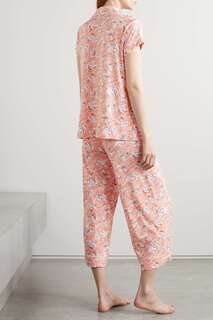 EBERJEY Gisele пижамный комплект TENCEL Modal с цветочным принтом, розовый