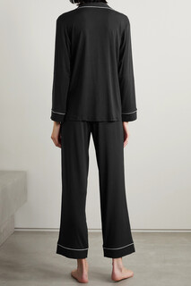 EBERJEY пижамный комплект Gisele из эластичного модала, черный