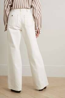 FORTELA джинсы прямого кроя Joelle с высокой посадкой, кремовый